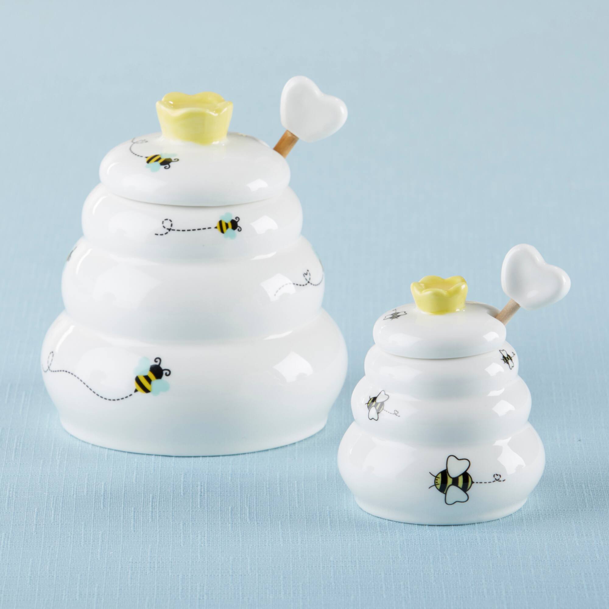 Kate Aspen® Sweet As Can Bee Ceramic Honey Pot